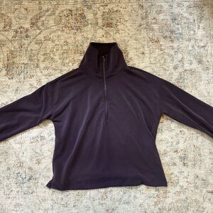 Stylish Athleta Seasoft Quarter-Zip Pullover
